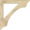 Ekena Millwork Legacy Traditional Rough Sawn Bracket, Douglas Fir, 4"W x 36"D x 36"H BKT04X36X36LEC01RDF - alternate 4